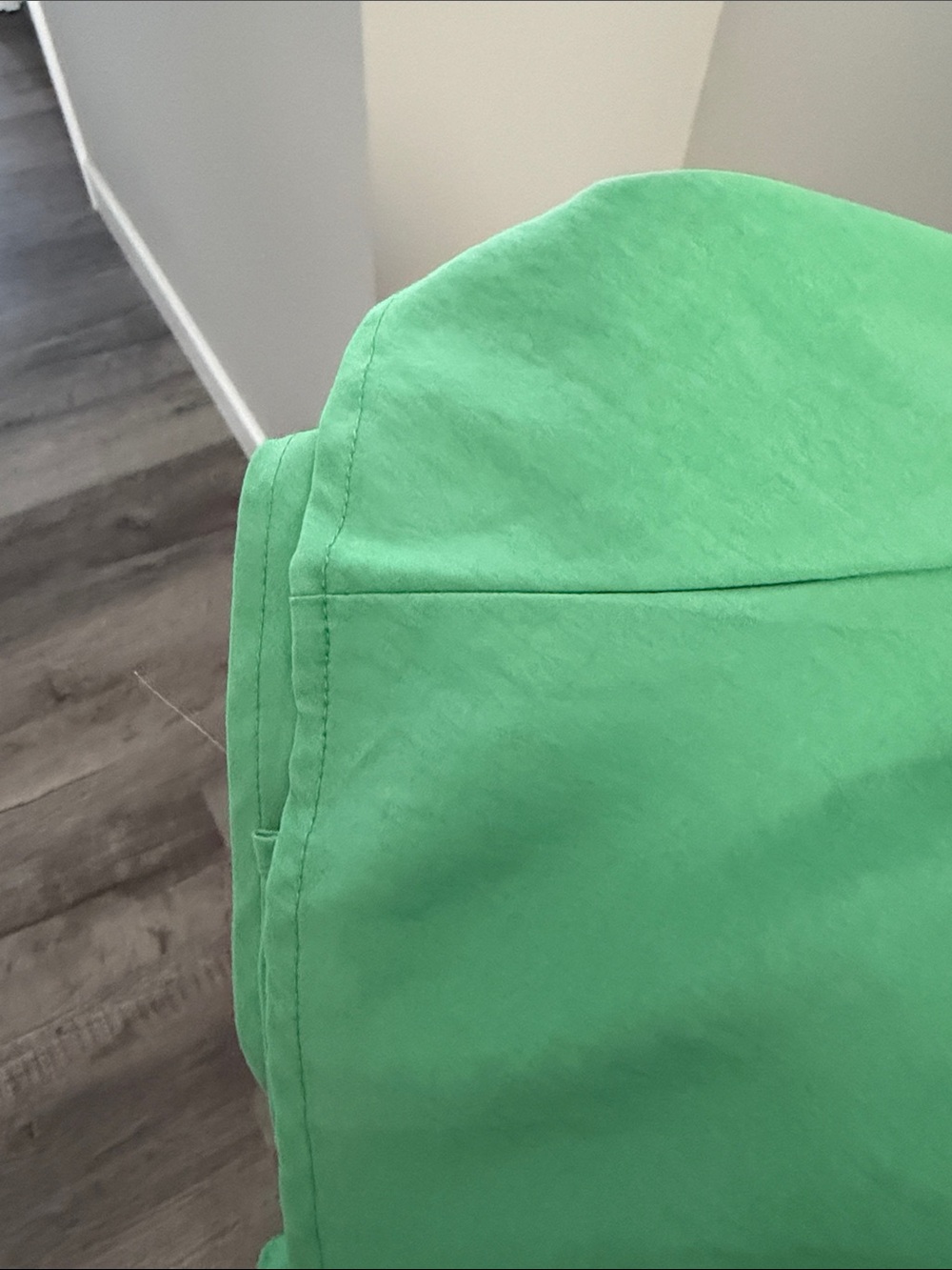 Green Ruffle Maxi Dress Small - Picture 4 of 5